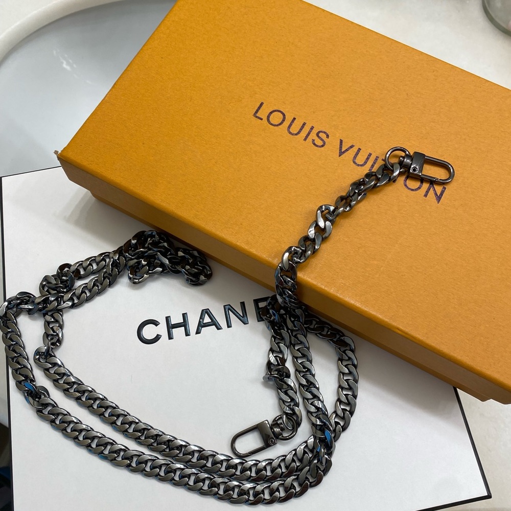 47 inch Black Chain for purse or wallet